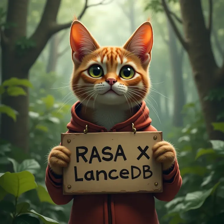 Customer Support Bot : RASA x LanceDB